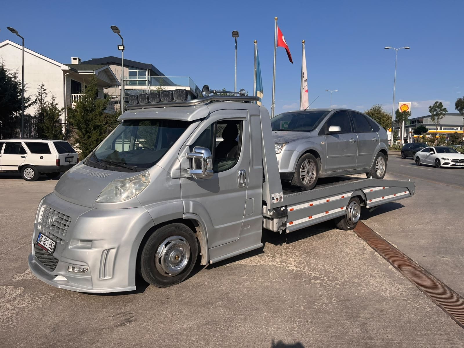 Prime Oto Kurtarma sahadan görüntü