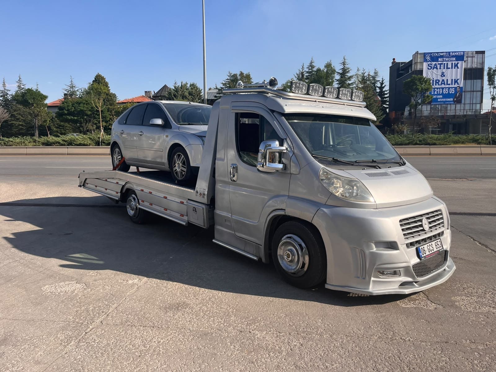 Prime Oto Kurtarma sahadan görüntü